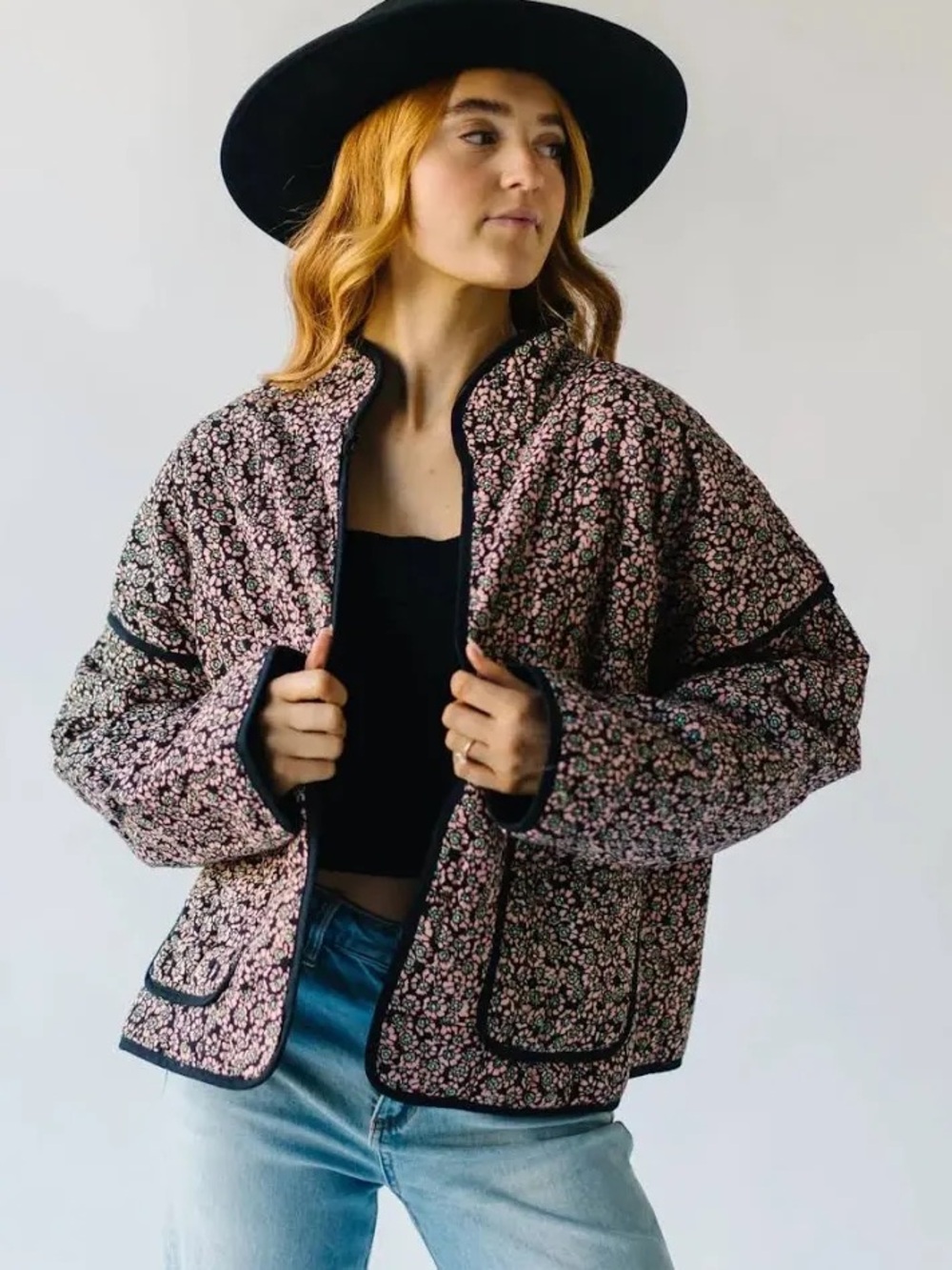Free People Chloe Quilted Jacket